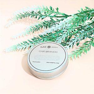 Chá Branco - 20gr - Vela Aromática