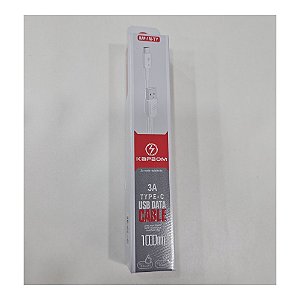 Cabo USB Tipo-C Kapbom 3A - 1 Metro