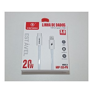 Cabo de Dados Kapbom Tipo C para iOS - 20W