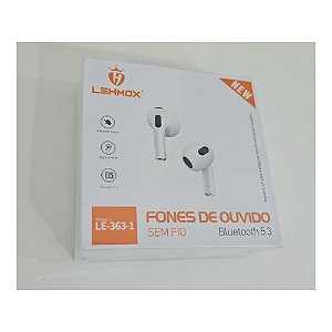 Fones de Ouvido Sem Fio Lehmax LE-363-1 - Bluetooth 5.3