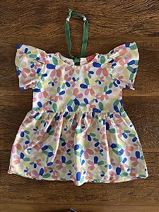 Vestido Infantil Florzinha em Viscose