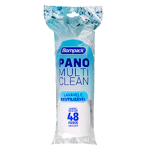 Pano Multi Clean Branco 20x21,5cm c/48und Bompack
