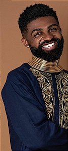 Colar Ndbele Dourado