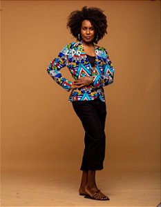 Blazer Nengue unissex (forrado) sob encomenda