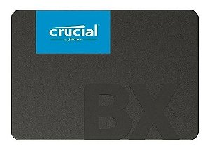 Disco sólido interno Crucial CT240BX500SSD1 240GB preto