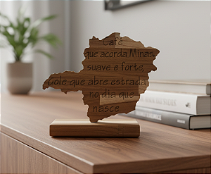 Poesia das Minas - Café que Acorda 23,5 x 19