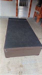 Cama Box Baú Solteiro sem colchão
