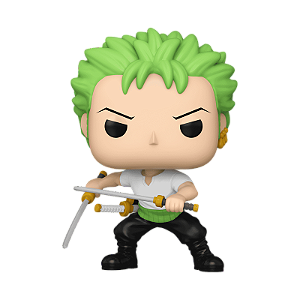Funko POP! Roronoa Zoro estilo duas espadas - 1775