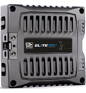 Amplificador Banda Elite 1200.4 - 1 Ohm por canal e 2 Ohms em Bridge 4 Canais