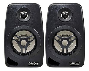 Caixa De Som Ambiente 55w Orion Par Cor Preto 4 Pol 8 Ohms