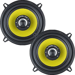 Falante Coaxial Ground Zero Titanium 5pol 160wrms 3 Ohms