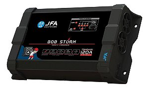 Fonte Carregador JFA Bob Storm 120a Amperes Bivolt Automático