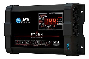 Fonte Carregador JFA Storm 60a Bivolt Com Medidor Cca