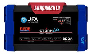 Fonte Carregador JFA Storm Lite 200a Amperes Bivolt Cor Azul