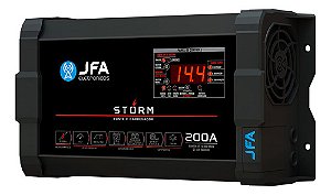 Fonte Carregador JFA Storm Monovolt 200a Amperes Mono 220v