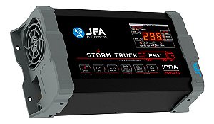 Fonte Carregador JFA Storm Truck 100a 24v  Bivolt Caminhão