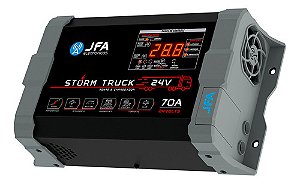 Fonte Carregador JFA Storm Truck 70a 24v Bivolt Caminhão