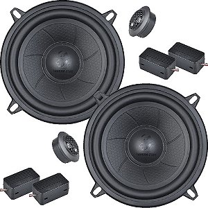 Kit 2 Vias Ground Zero Iridium 5pol 180wrms 4 Ohm Gzic 130.2