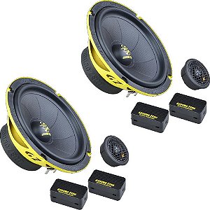 Kit 2 Vias Ground Zero Iridium Spl 6,5pol 240wrms 4 Ohms