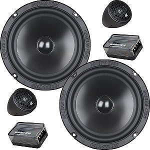 Kit 2 Vias Ground Zero Radioactive 6,5pol 240wrms 3 Ohms