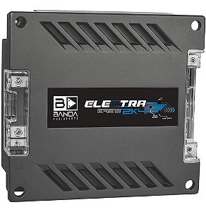 Módulo Amplificador Banda Electra Bass 2k4 2000w 1 Canal  4 Ohms