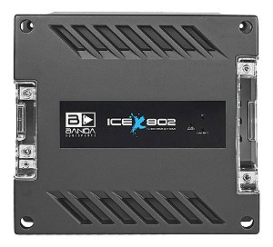 Modulo Amplificador Banda Ice X 802 Wrms 2 Ohms 1 Canal