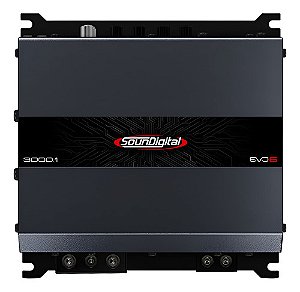 Módulo Amplificador Soundigital Sd 3000.1 Evo 6 - 1 Ohm 1 Canal