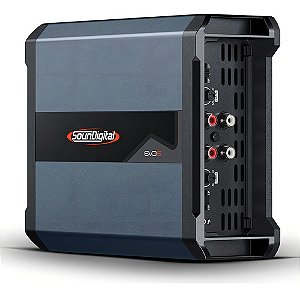 Módulo Amplificador Soundigital Sd1200.4 Evo 5 - 2 Ohms por Canal 4 Ohms Bridge 4 Canais