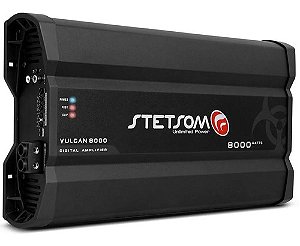 Módulo Amplificador Stetsom Vulcan 8000 Wrms 1 Canal 1 Ohm