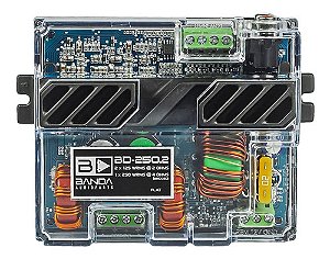 Modulo Stereo Banda Bd 250.2 Potencia 250wrms 2 Canais 2 Ohms por Canal Full