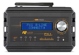 Processador de Audio Automotivo Expert Px1 Bluetooth 12V