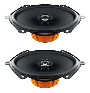 Som Automotivo Par De Alto Falante Coaxial Hertz 5x7 Dcx570 Cor Preto
