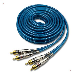 Cabo Rca Uppertech 1m 4 Plugs Áudio/vídeo Tripla Blindado