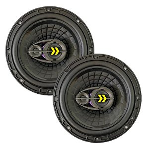 Par Auto Falante Triaxial Bravox 6 Polegadas Revo 6 140wrms