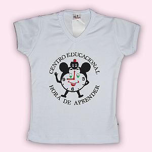 CEHA BABY-LOOK CANELADA MANGA CURTA