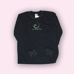 CICLO CAMISETA MANGA LONGA PRETA
