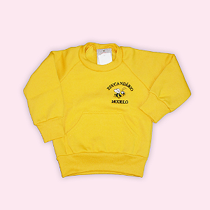 EDUCANDÁRIO BLUSÃO MOLETON FECHADO