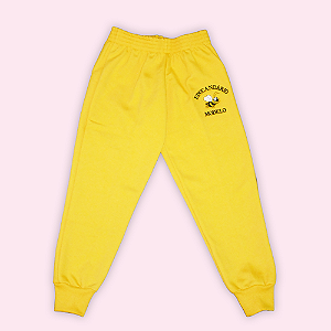 EDUCANDÁRIO CALÇA MOLETON AMARELA