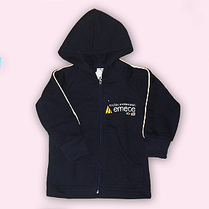 EMECE BLUSÃO MOLETON ABERTO (FRISO BRANCO)