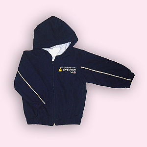 EMECE BLUSÃO TACTEL COM MALHA (FRISO BRANCO)