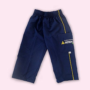 EMECE CALÇA TACTEL SEM FORRO (FRISO AMARELO)