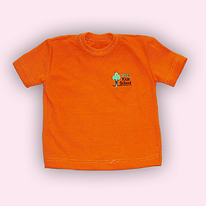 GREEN KIDS CAMISETA M CURTA LARANJA