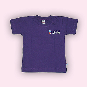 HIBOO CAMISETA MANGA CURTA ROXA