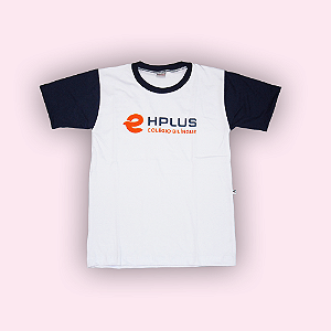 HPLUS CAMISETA M CURTA BRANCA ENS FUND