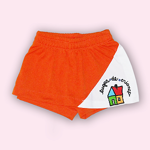 LUGAR DE CRIANÇA SHORT-SAIA
