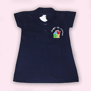 LUGAR DE CRIANÇA VESTIDO PÓLO