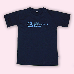 MADRE PAULA CAMISETA MANGA CURTA AZUL-MARINHO