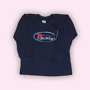PICCOLINO CAMISETA MANGA LONGA AZUL