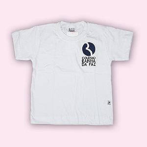 RAINHA CAMISETA MANGA CURTA BRANCA