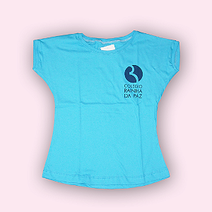 RAINHA BABY-LOOK AZUL